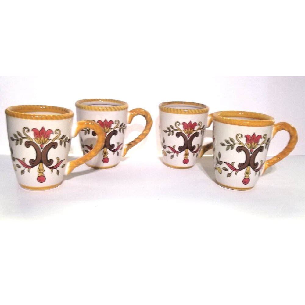 Pier 1 Earthenware Oralia Mugs